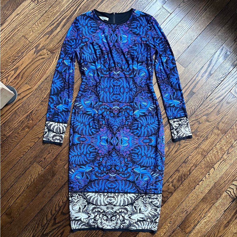 Maggie London Long Sleeve Sheath Dress, size 6